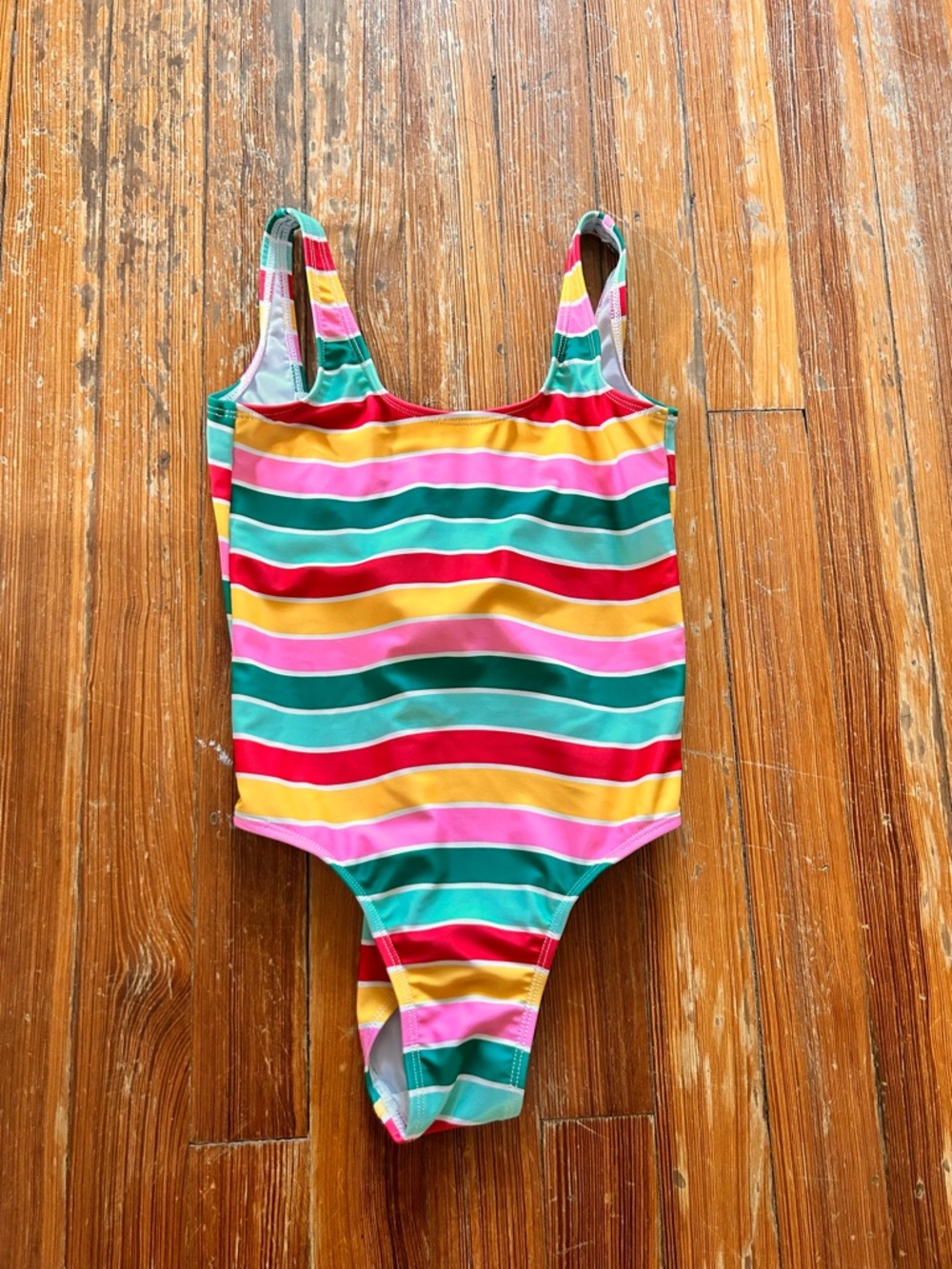 Compania Fantastica Kids Striped One-Piece Swimsuit - Multicolor